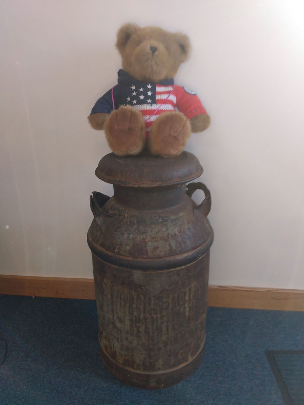 Local Martha’s Vineyard Antiques - West Tisbury Milk Can